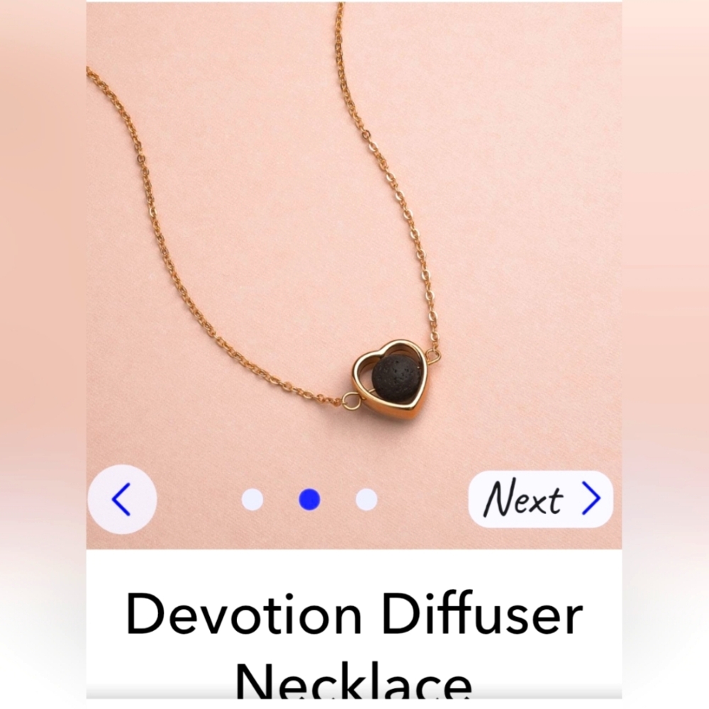 Vitality Devotion Diffuser Necklace - image 1